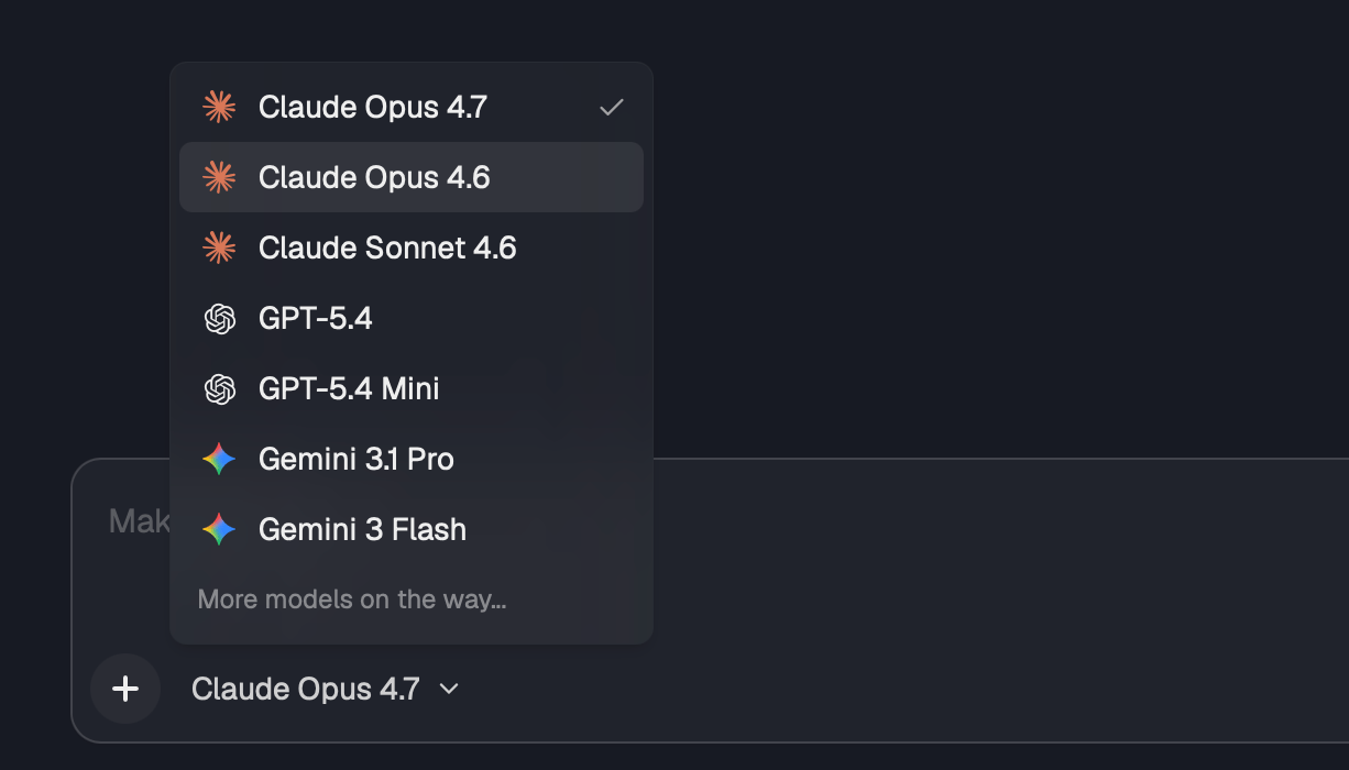 Claude models added, plus image upload and mobile support