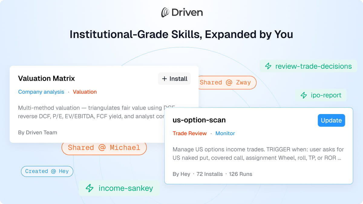 Skill Store is live: Add new research capabilities to your Agent