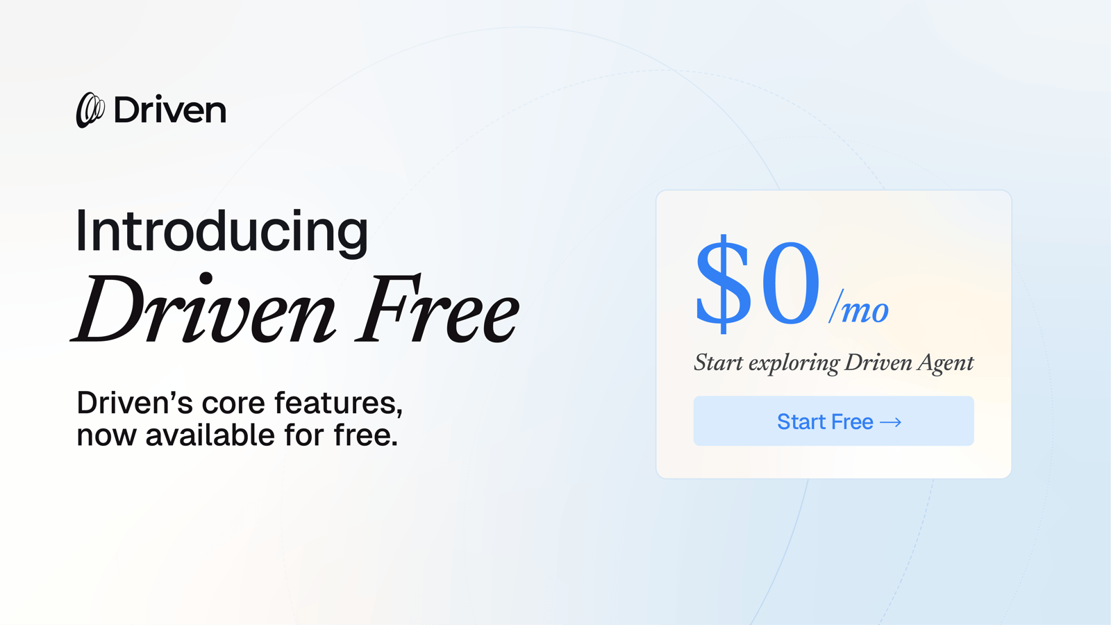 Driven Free, Auto Model, and DrivenBench
